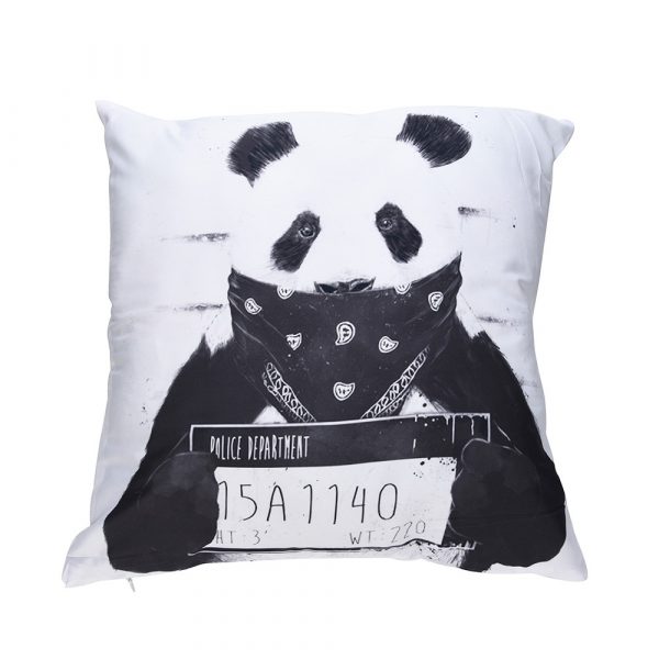 Housse de coussin collection monkey blue 1