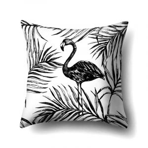 Housse de coussin nordique tropical night Housse de coussin nordique tropical night