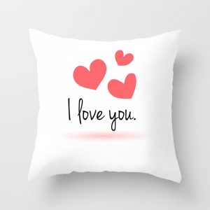 Housse de coussin amour toujours coussin anour toujour