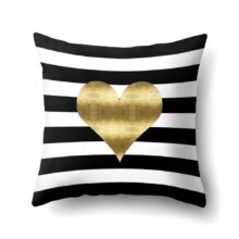 Housse de coussin un amour en or Housse de coussin my golden love