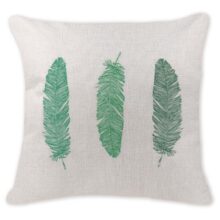 housse de coussin plume scandinave