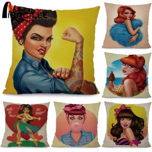 Housse de coussin collection girl band Housse de coussin collection girl band 1