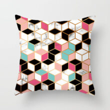 Housse de coussin collection pixel cube Housse de coussin collection pixel cube