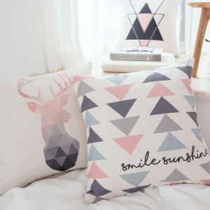 housse de coussin nordique cerf 3D housse de coussin nordique cerf 3D