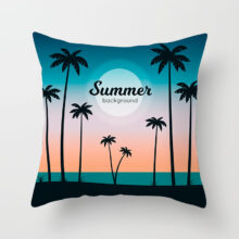 Housse de coussin collection sunset beach