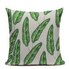 Housse de coussin soleil tropical 1