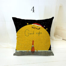 Housse de coussin voyage autour du soleil 4