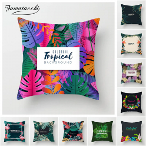 Housse de coussin collection tropical Miami Housse de coussin collection tropical Miami  1