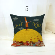 Housse de coussin voyage autour du soleil 5