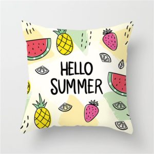 Housse de coussin aloha ananas Housse de coussin aloha ananas