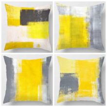 Housse de coussin collection nordique paint brush Housse de coussin collection nordique paint brush