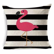 Housse de coussin collection yellow flamingo Housse de coussin collection yellow flamingo 2