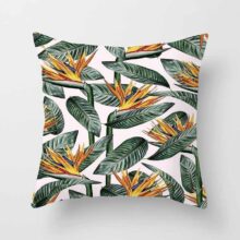 Housse de coussin collection orchidée