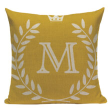 Housse de coussin collection lettre nordique 2
