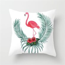 Housse de coussin collection flamant royal 3