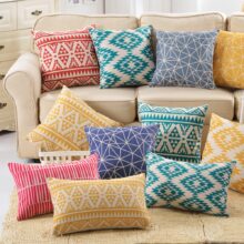 Housse de coussin aztèque moderne Housse de coussin aztèque moderne