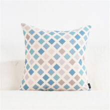 Housse de coussin scandinave cerf pastel