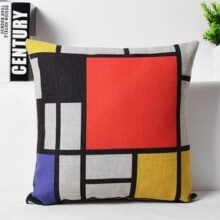 Housse de coussin collection carré couleur Housse de coussin collection carré couleur 1