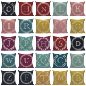 Housse de coussin collection lettre nordique 1