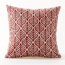 Housse de coussin collection yellow nordique retro 2