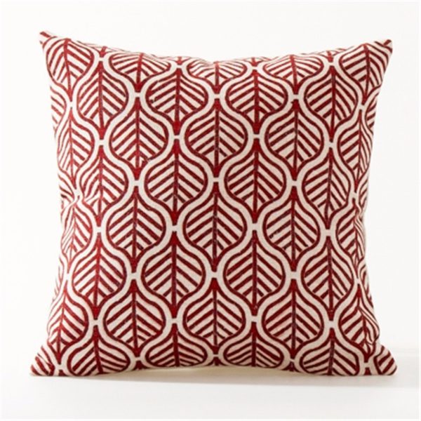 Housse de coussin collection yellow nordique retro 2