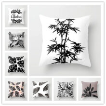Housse de coussin collection black trees Housse de coussin collection black trees 1