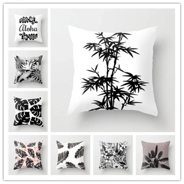 Housse de coussin collection black trees Housse de coussin collection black trees 1