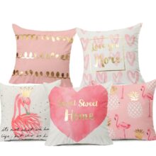 Housse de coussin Flamingo Mucho
