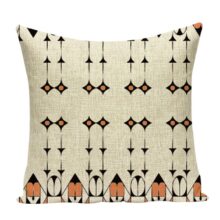 Housse de coussin – Scandinave Etnica Housse de coussin fresque scandinave  1