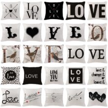 Housse de coussin collection black one Housse de coussin collection black one 1