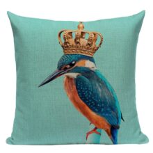 Housse de coussin toucan touch