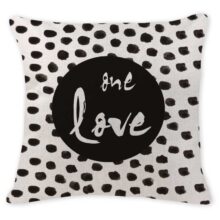 Housse de coussin collection black one Housse de coussin collection black one
