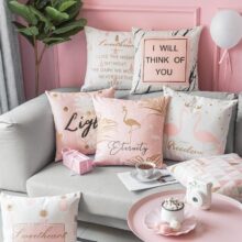 Housse de coussin Girly Housse de coussin Girly