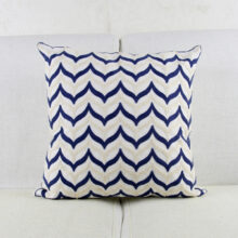 Housse de coussin marin moderne