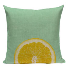 Housse de coussin collection citron vert Housse de coussin collection citron vert