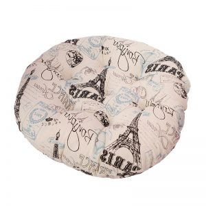 Coussin rond extérieur scandinave Coussin siège rond scandinave 1
