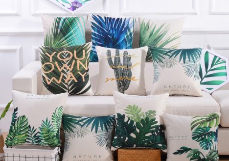 Housses de coussin tropical way