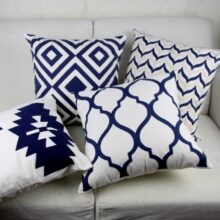 Housse de coussin marin moderne Housse de coussin marin moderne 2