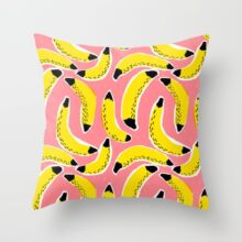 Housse de coussin nordique yellow ananas