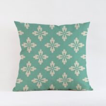 Housse de coussin  vert d’eau Housse de coussin collection vert d'eau 2