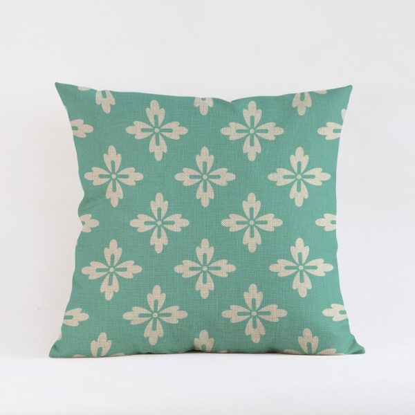 Housse de coussin  vert d’eau Housse de coussin collection vert d'eau 2