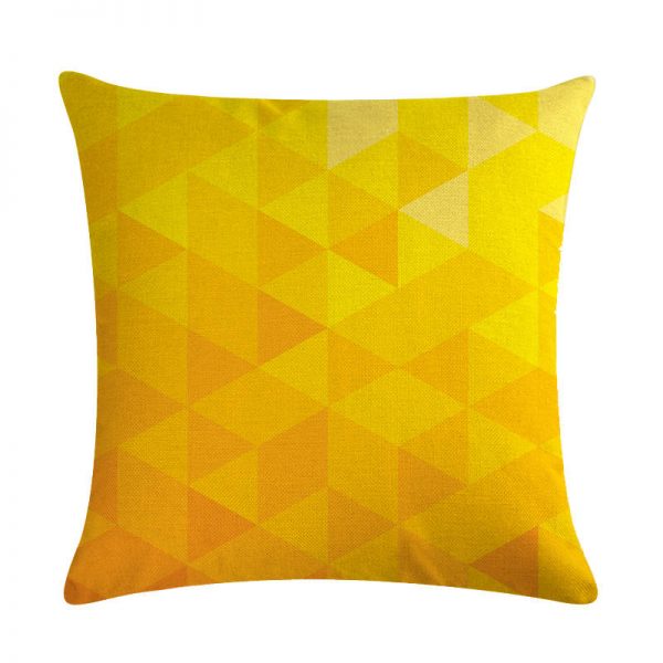 Housse de coussin jaune moutarde Housse de coussin jaune moutarde 2