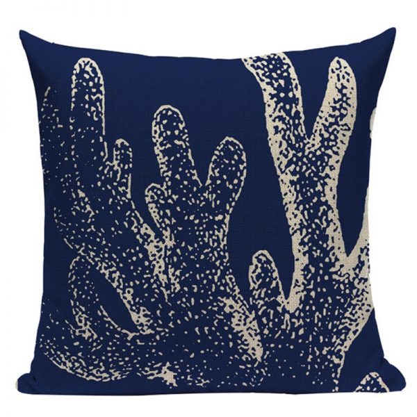 Housse de coussin décoration marine Housse de coussin décoration marine 1