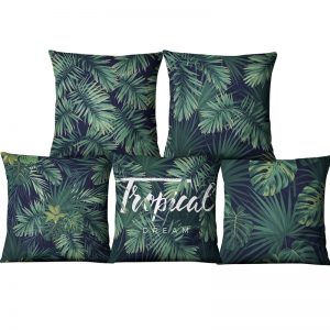 Housse de coussin collection tropical Amazonie Housse de coussin collection tropical Amazonie 1