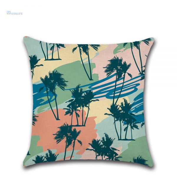 housse de coussin collection couleur d'été 2