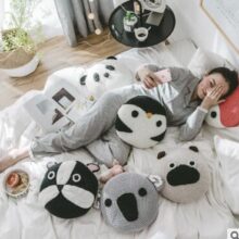 Coussin panda et compagnie Coussin panda et compagnie