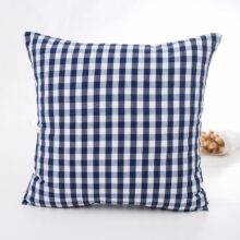Housse de coussin collection ligne bleu Housse de coussin collection ligne bleu 3