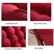 Coussin salon de jardin pour chaise longue Coussin salon de jardin pour chaise longue 4