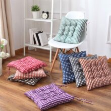 Coussin de chaise à carreaux Coussin de chaise à carreaux