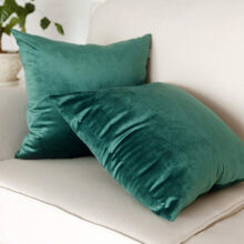 Les housses de coussin Velours doux